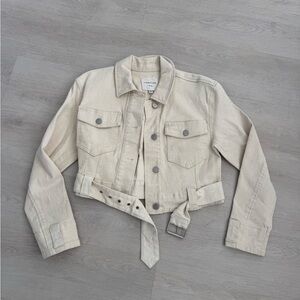 Habitual Light Beige Jean Jacket